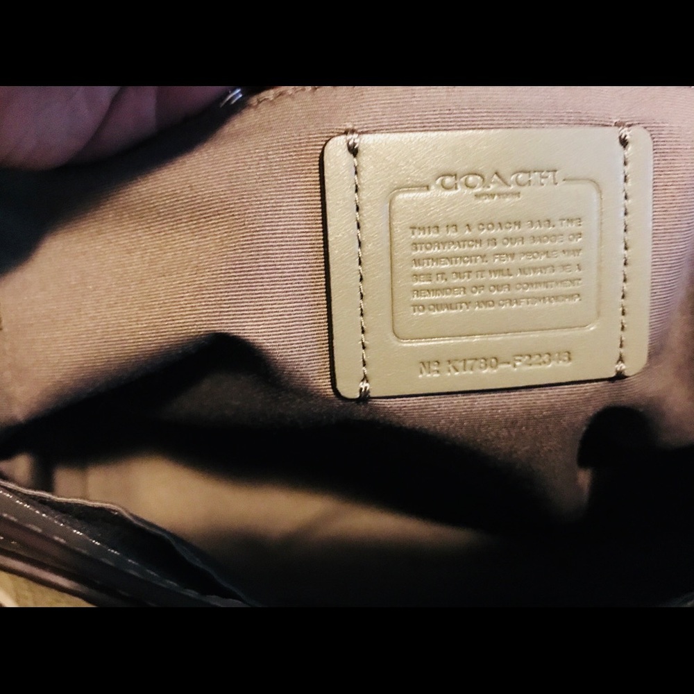 Coach satchel crossbody bag - Picture 6 of 6
